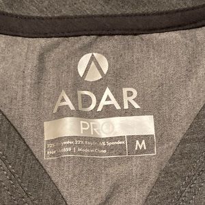 Adar scrub set, Heather gray size medium